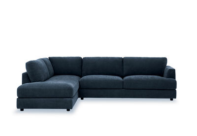 COURTNEY FABRIC - Corner Lounge with LHF Chaise
