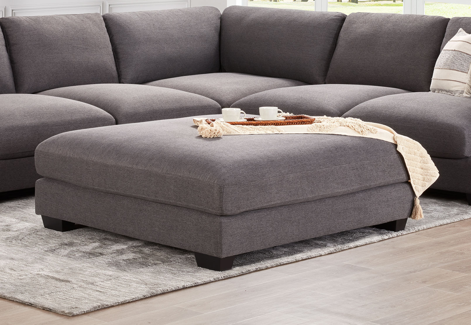 HANNES FABRIC - Ottoman HANNES FABRIC