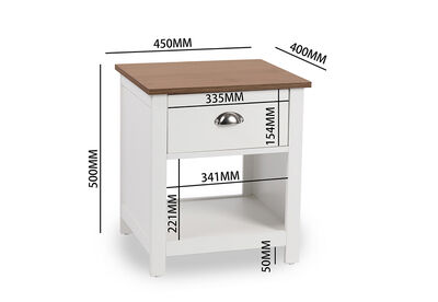 CAMPBELL RIVER - Set of 2 Bedsides