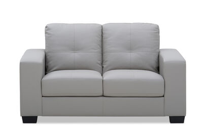 DIAMOND - Leather-Look 2 Seater Sofa