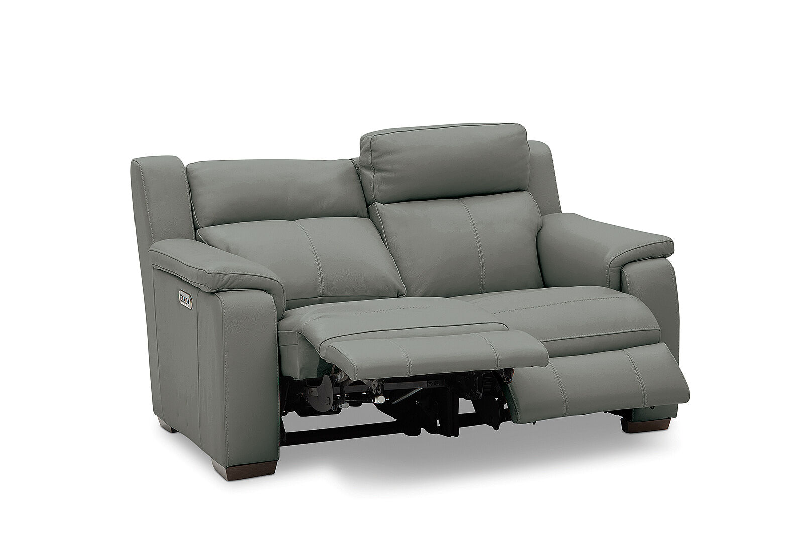 CAPELLO - Leather 2 Seater Sofa with 2 Inbuilt Electric Recliners CAPELLO