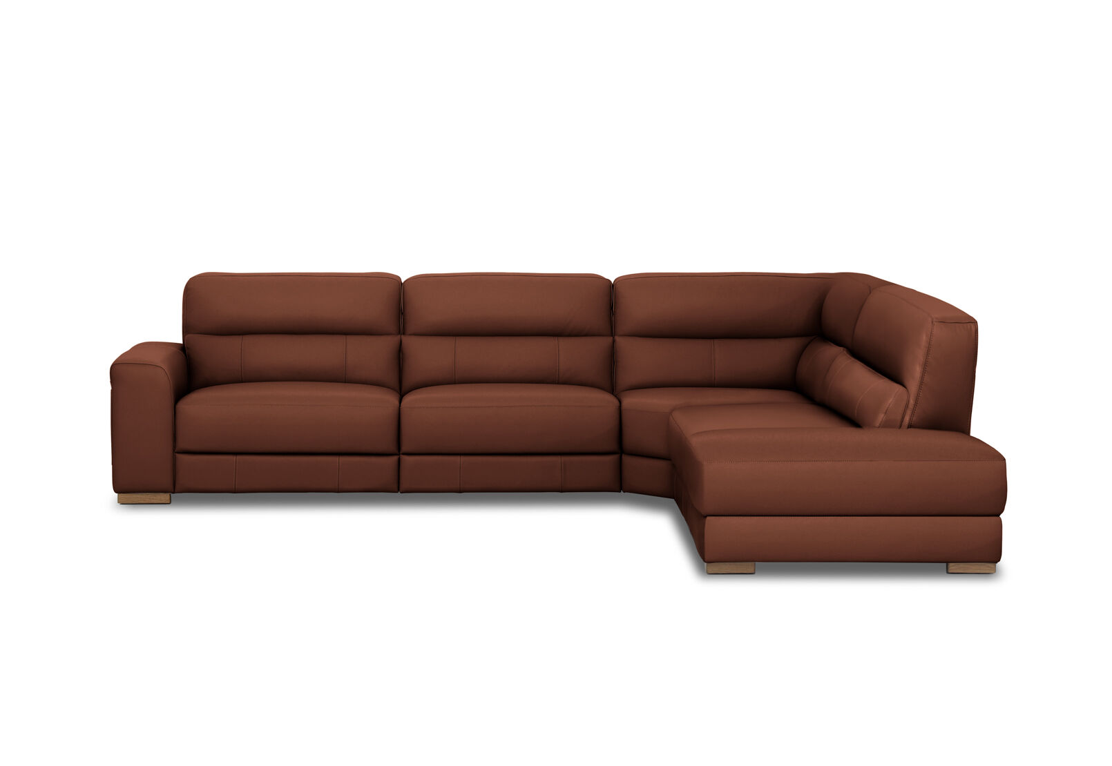 ELLYSE LEATHER - RHF Corner Chaise ELLYSE LEATHER