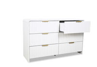 CARRARA - 6 Drawer Dresser CARRARA