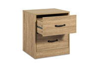 NIVA - 2 Drawer Bedside NIVA