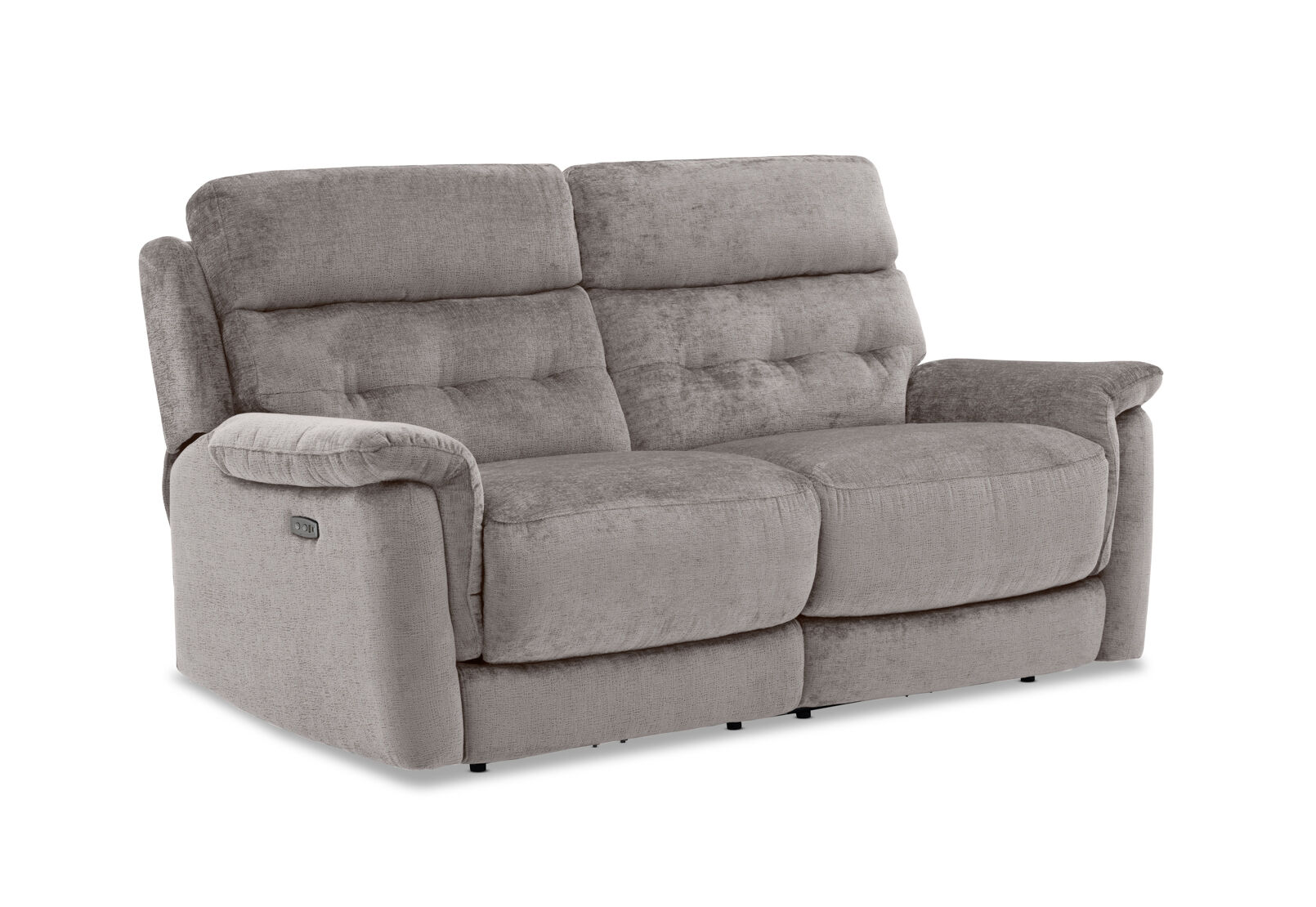 OBERTO FABRIC - 2 Seater with Electric Recliners OBERTO FABRIC