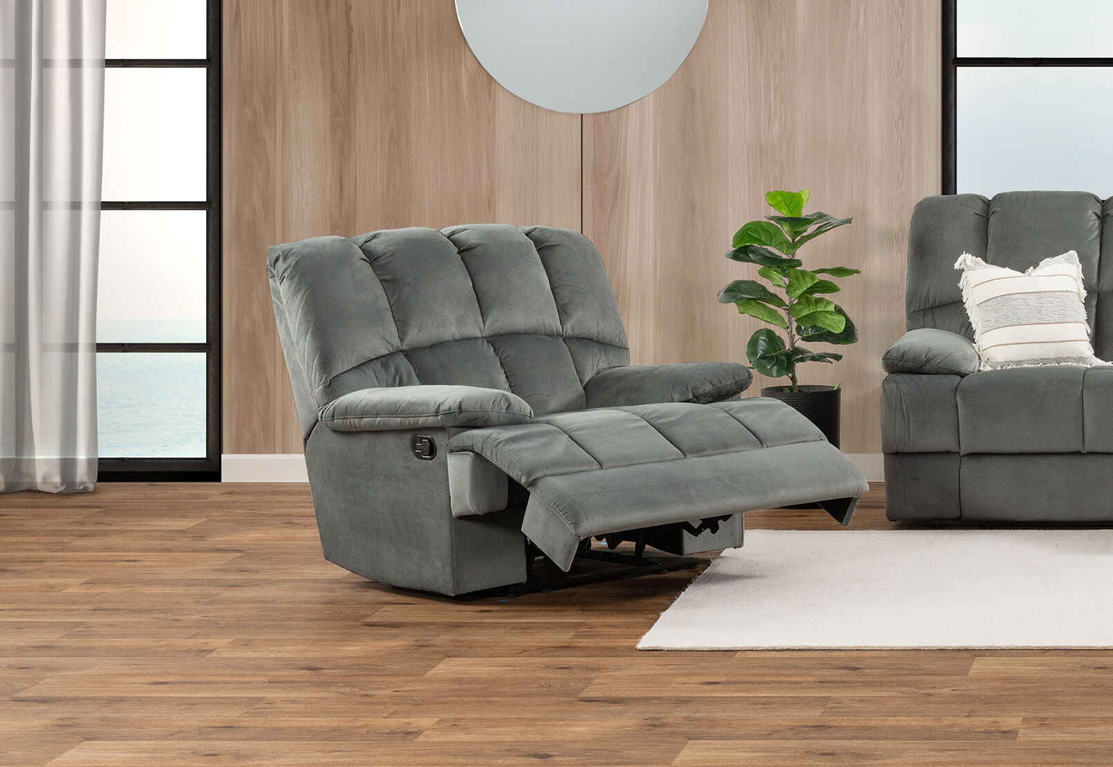LEBRON FABRIC - Recliner LEBRON FABRIC