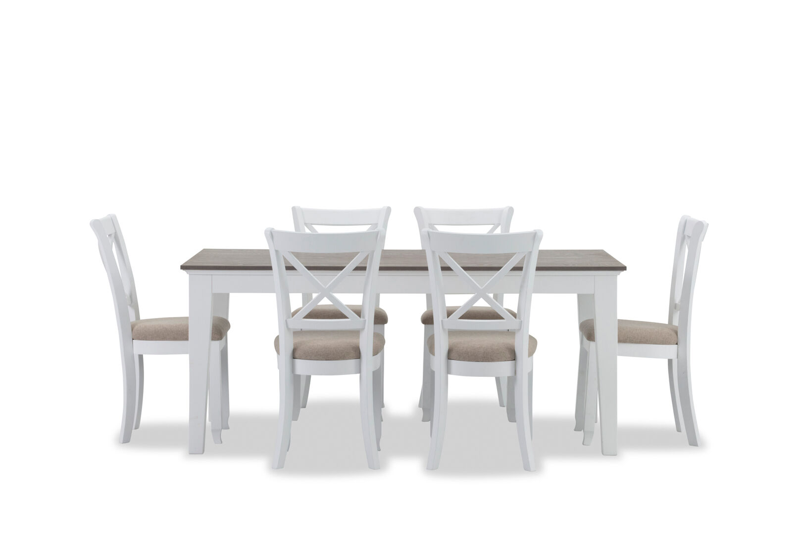 MARSEILLE - 7 Piece Dining Suite with Malu Dining Chairs MARSEILLE