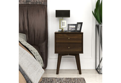 FIELDS - 2 Drawer Bedside Table