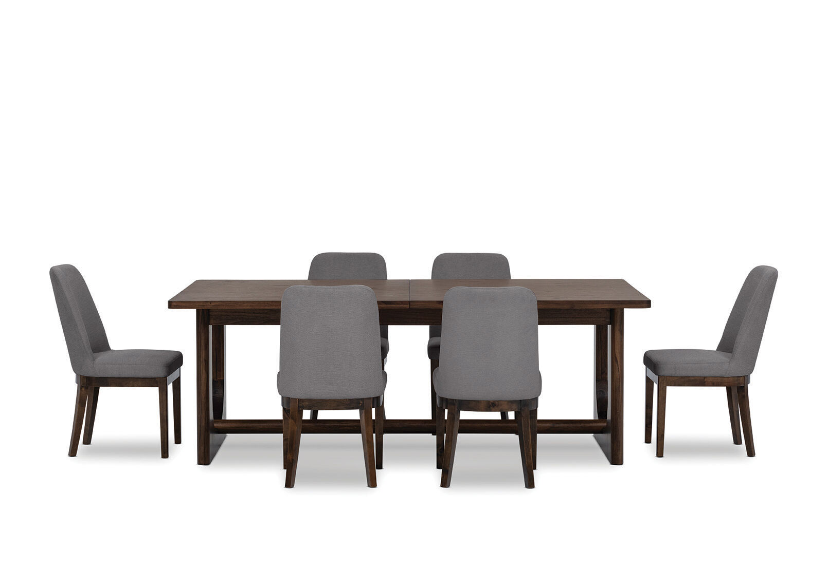NICCOLO - 7 Piece Extension Dining Suite with Santino Dining Chairs NICCOLO