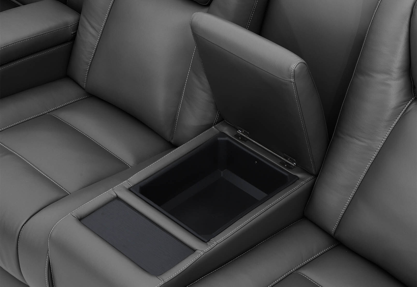 SENTINAL MK2 LEATHER - 4 Piece Corner with LHF Console SENTINAL MK2 LEATHER