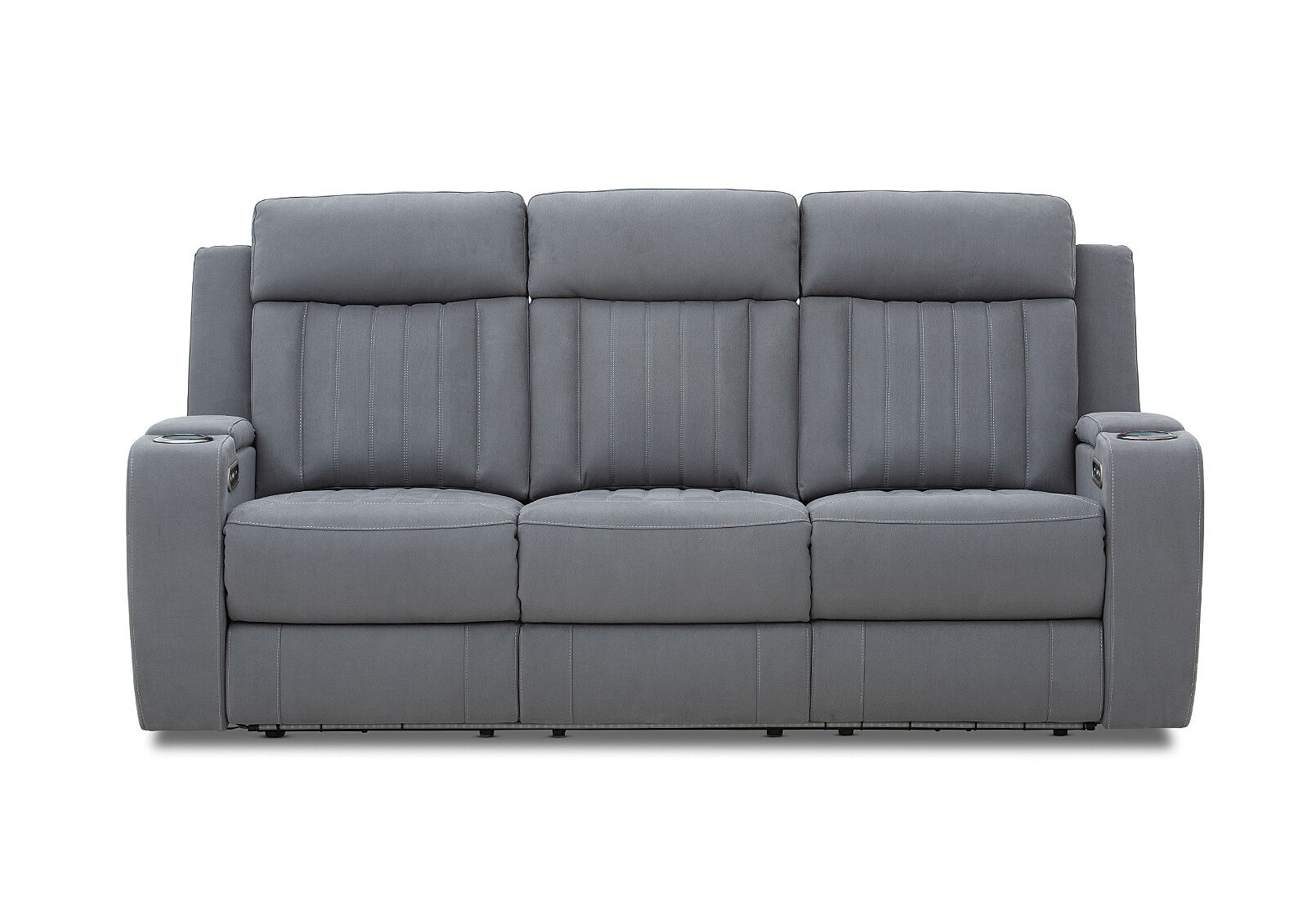HERCULES - Fabric 3 Seater with Inbuilt Electric Recliners HERCULES