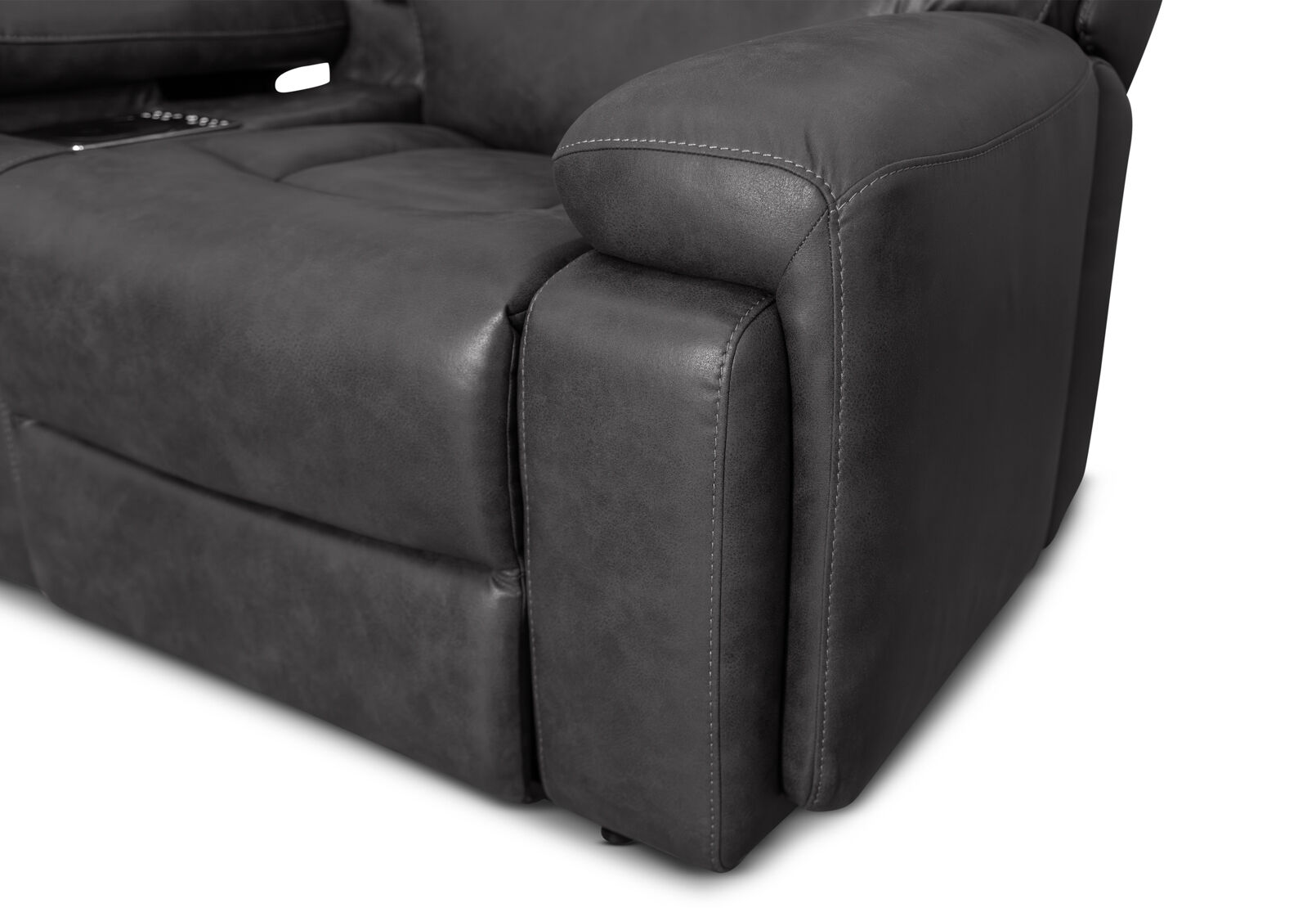 HOLLYWOOD FABRIC - Media Electric Recliner HOLLYWOOD FABRIC