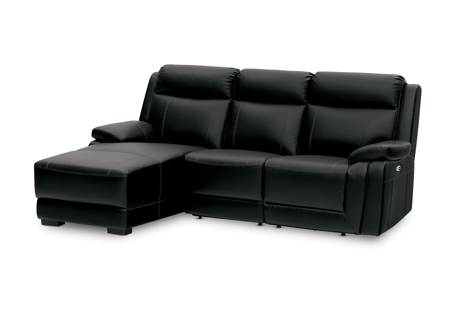 SAN MARCO - Leather 3 Seater Left-Hand Facing Chaise SAN MARCO