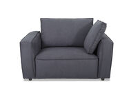 CIMIANO FABRIC - 1.5 Seater Sofa Accent Chair CIMIANO FABRIC