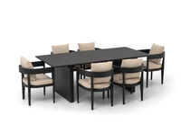 CONJOLA - 7 Piece Outdoor Dining Suite CONJOLA