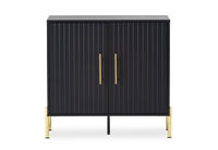DELGADO - Black Wine Cabinet DELGADO