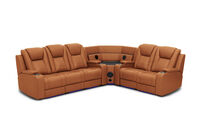 SENTINAL MK2 LEATHER - 5 Piece Corner with LHF 3 Seater SENTINAL MK2 LEATHER
