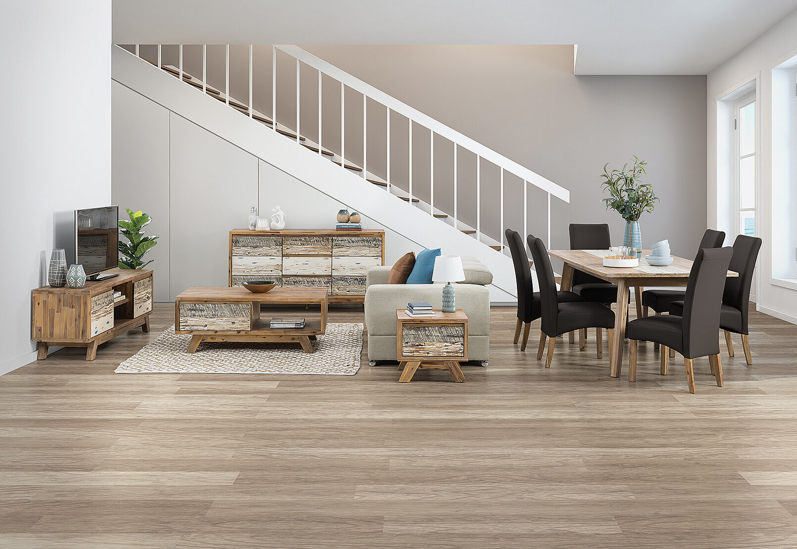 BROWN BOATWOOD Amart Furniture