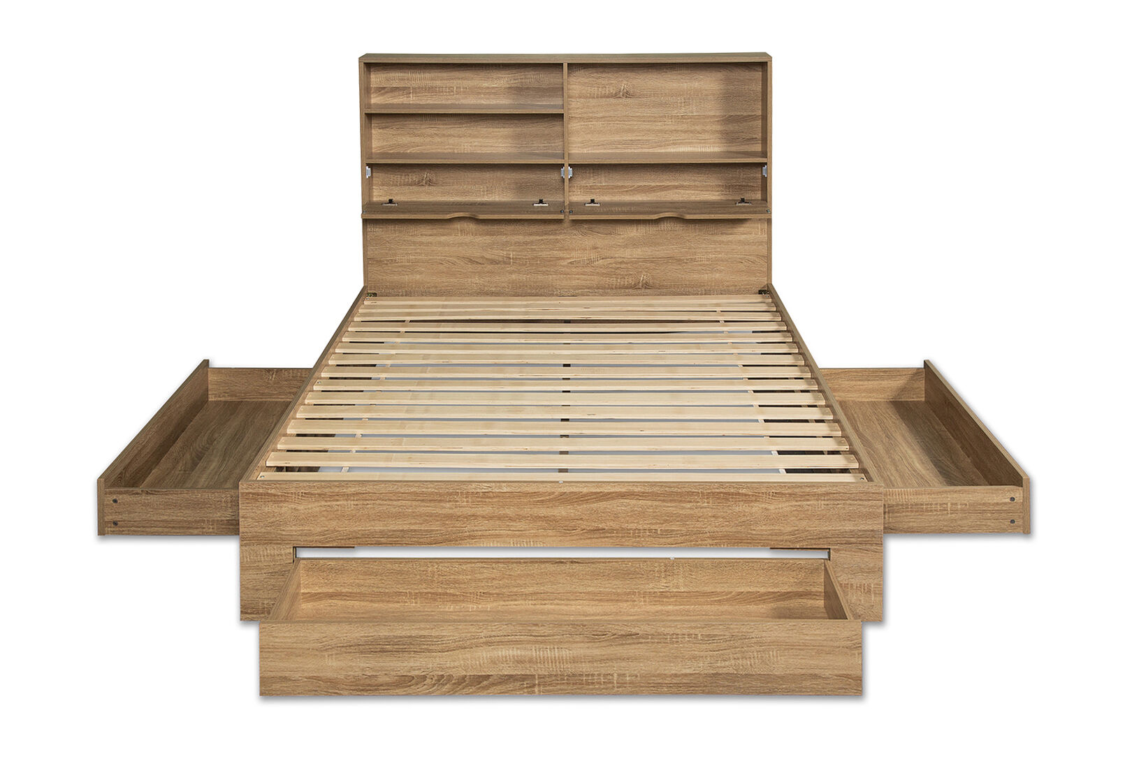 NIVA - Queen Bed with Drawers NIVA