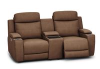 ALEXIOS - 2 Seater with Electric Recliner and Console ALEXIOS