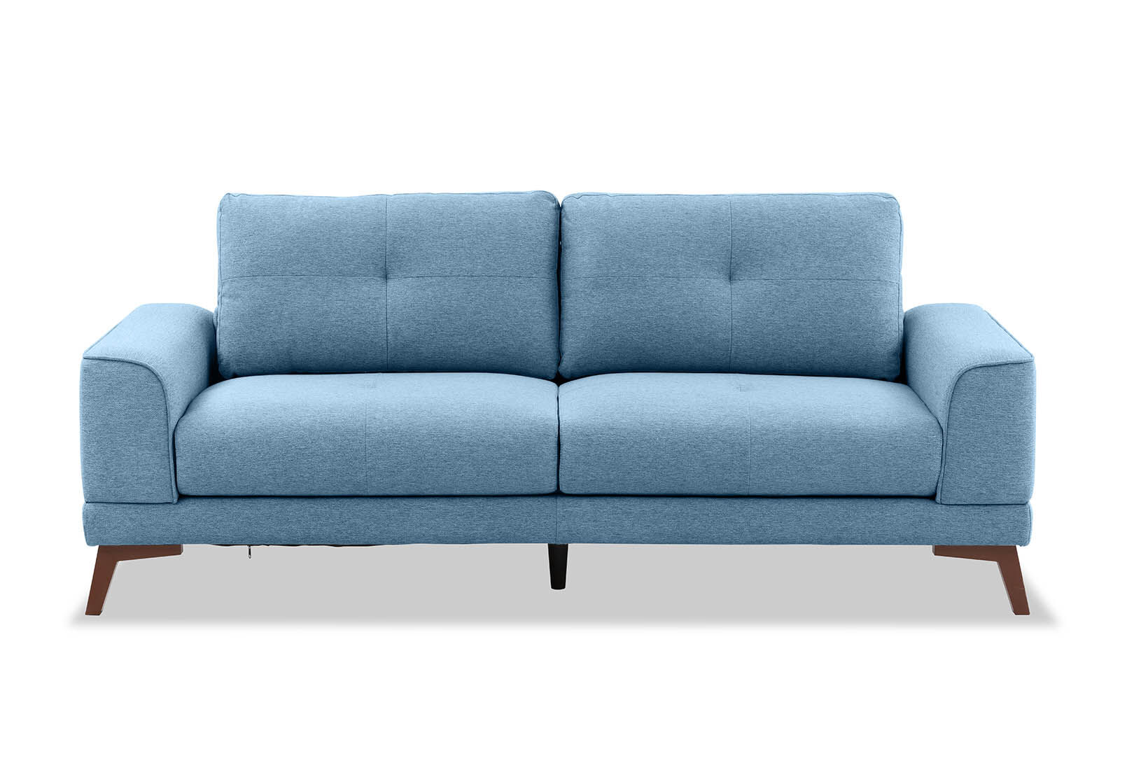 LIGHT BLUE CHLOE Fabric 3 Seater Sofa