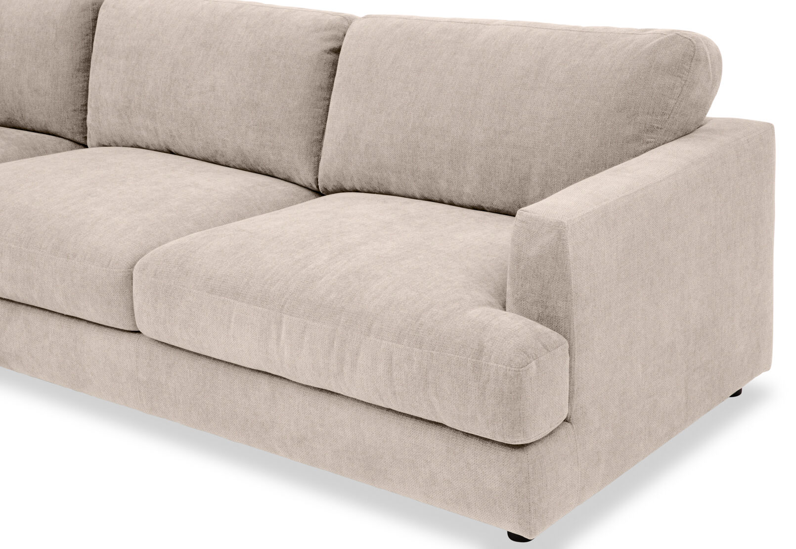COURTNEY FABRIC - Corner Lounge with LHF Chaise COURTNEY FABRIC