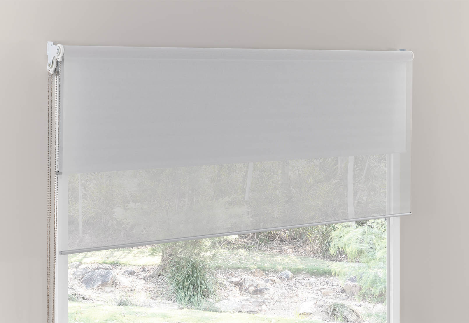 DUSK - Duo Roller Blind - Blockout & Sheer 150 x 240cm DUSK