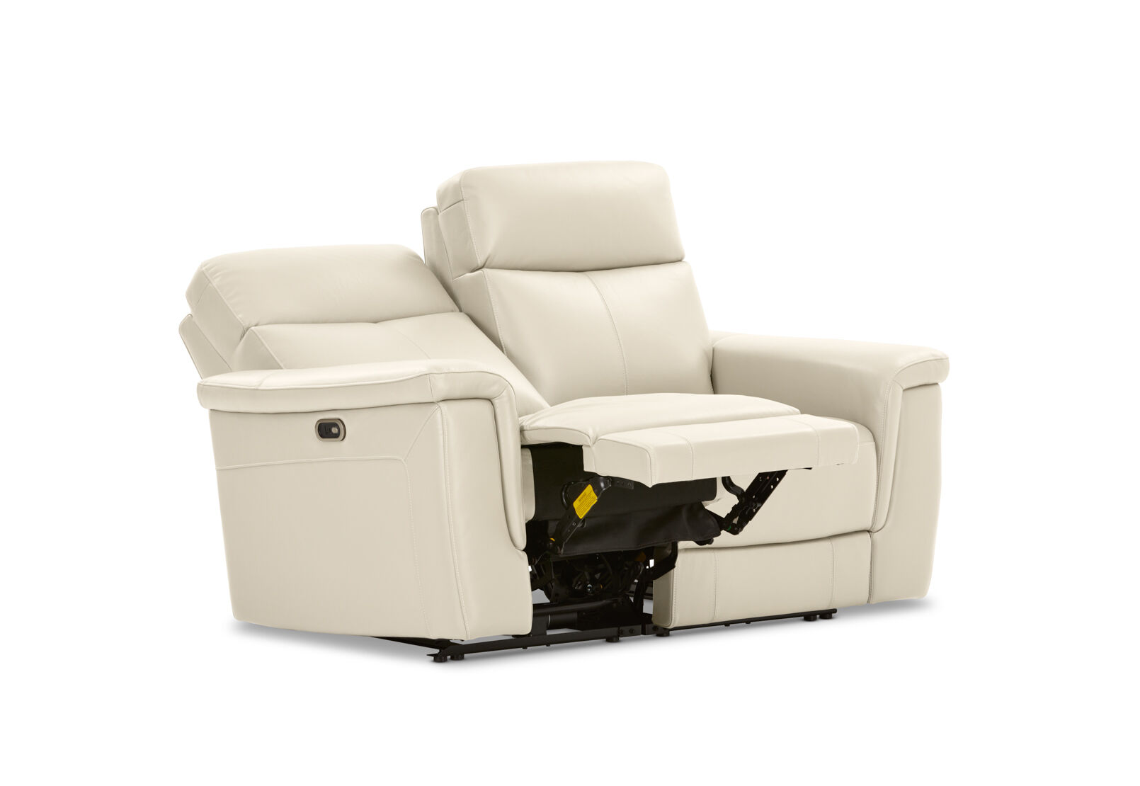 SERGIO LEATHER - 2 Seater with Electric Recliners SERGIO LEATHER