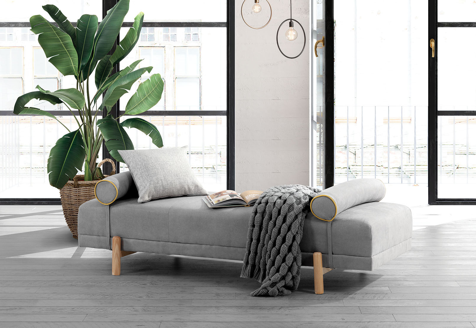 IVY - Grey Day Bed IVY