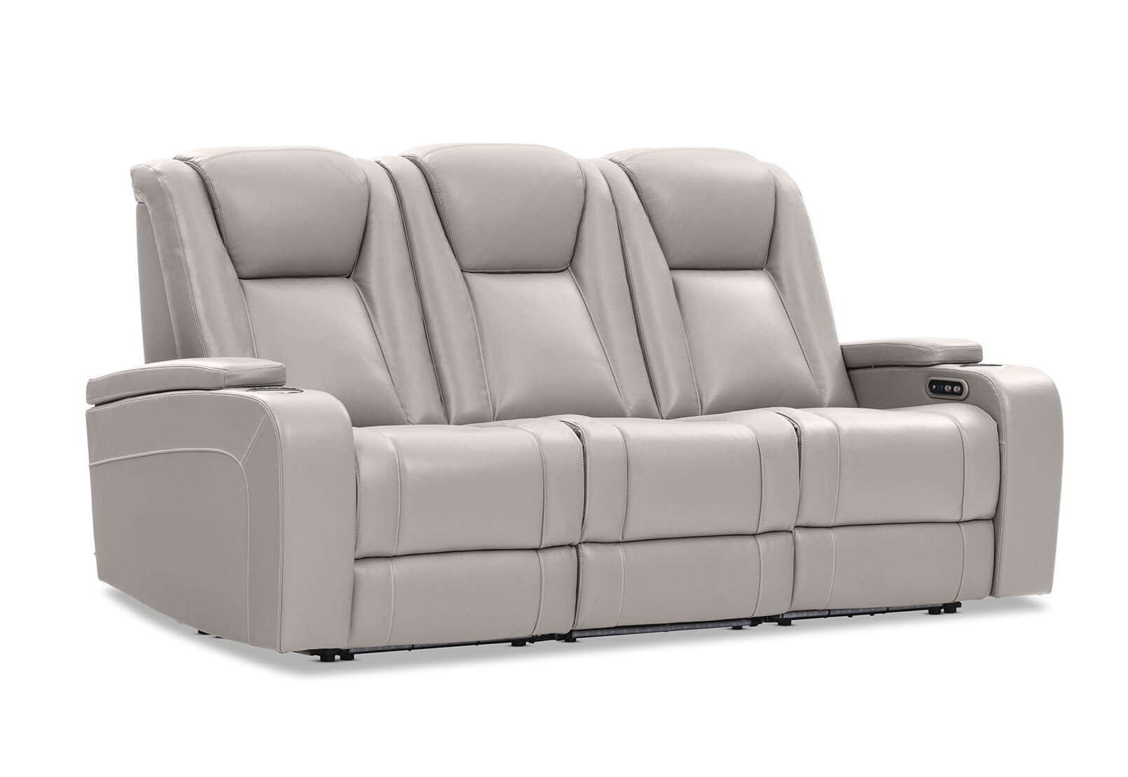 OYSTER SENTINAL MK2 LEATHER 3 Seater with 2 Electric Recliners