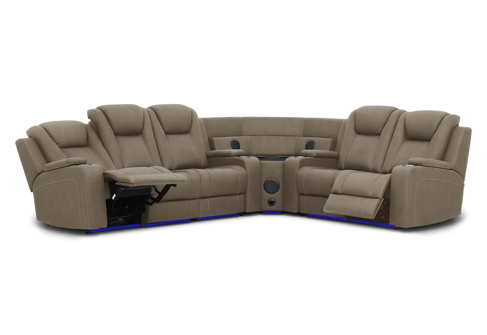 SENTINAL MK2 - 5 Piece Corner with LHF 3 Seater SENTINAL MK2