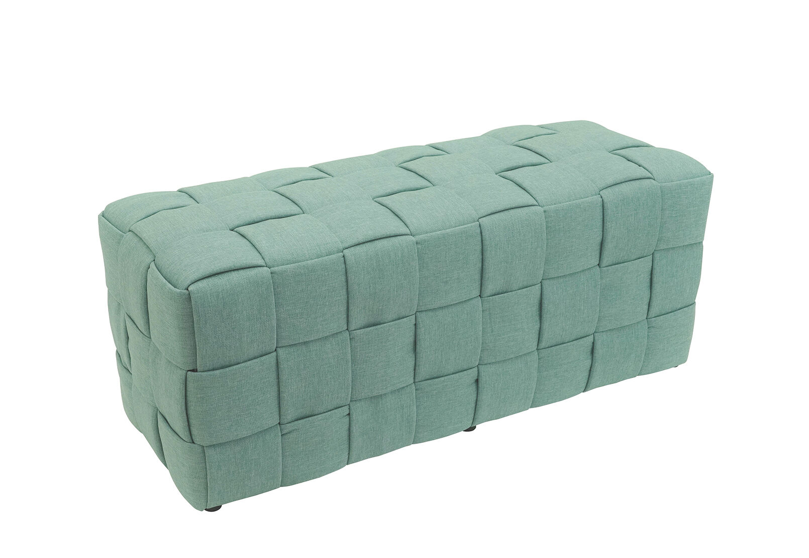 NOLAN - Light Green Ottoman Bench NOLAN