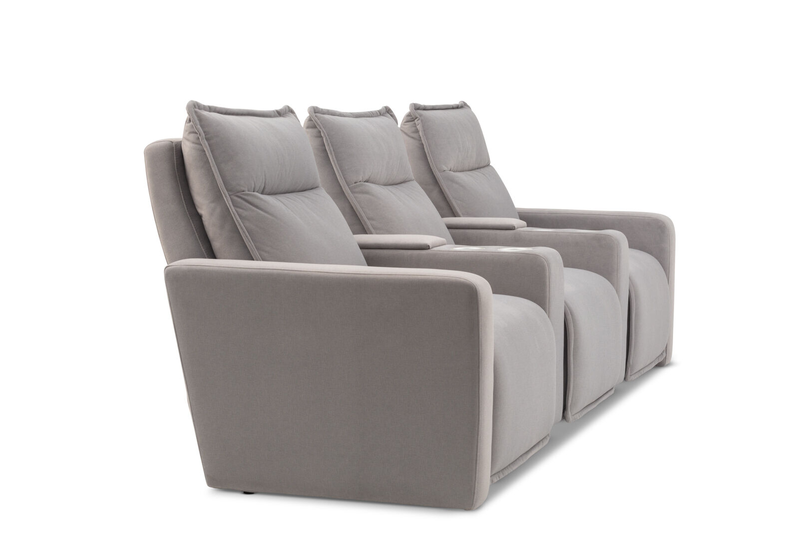 ALCINA FABRIC - 3 Seater Theatre Suite ALCINA FABRIC