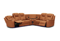 SENTINAL MK2 LEATHER - 5 Piece Corner with LHF 3 Seater SENTINAL MK2 LEATHER