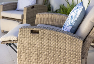 BARBOSA - Outdoor Recliner Chair