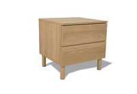 MILANI - 2 Drawer Bedside MILANI