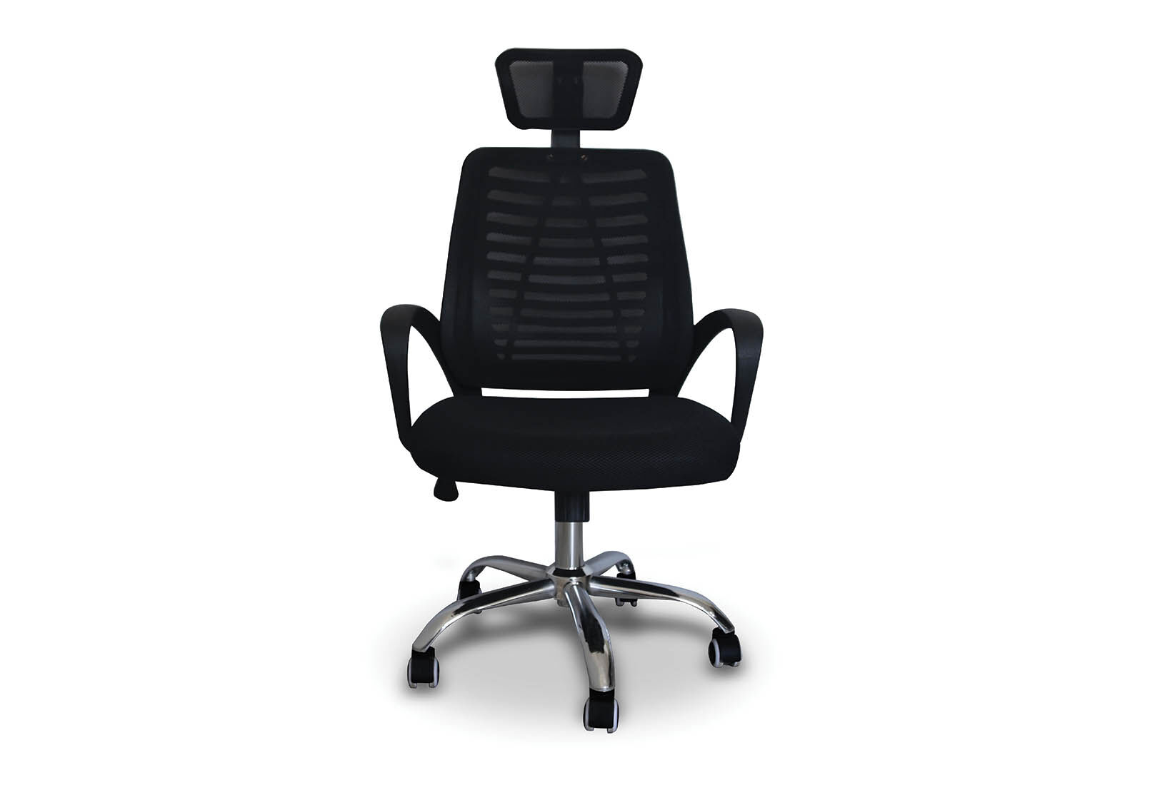 black aalborg black office chair  amart furniture
