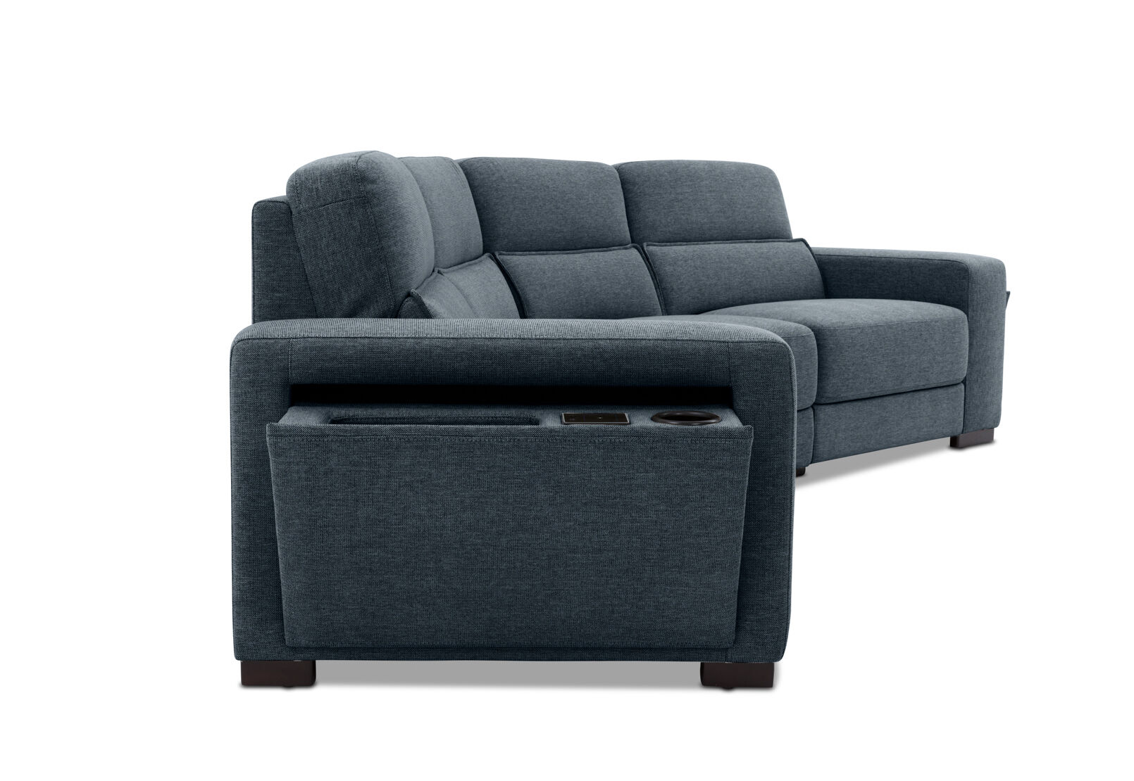 ELISEO FABRIC - 4 Seater Wedge Sofa ELISEO FABRIC