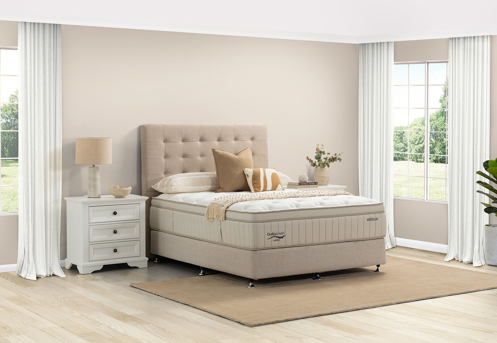 ORTHOKINETIC ASPEN MEDIUM - Super King Mattress (MTO) ORTHOKINETIC ASPEN MEDIUM