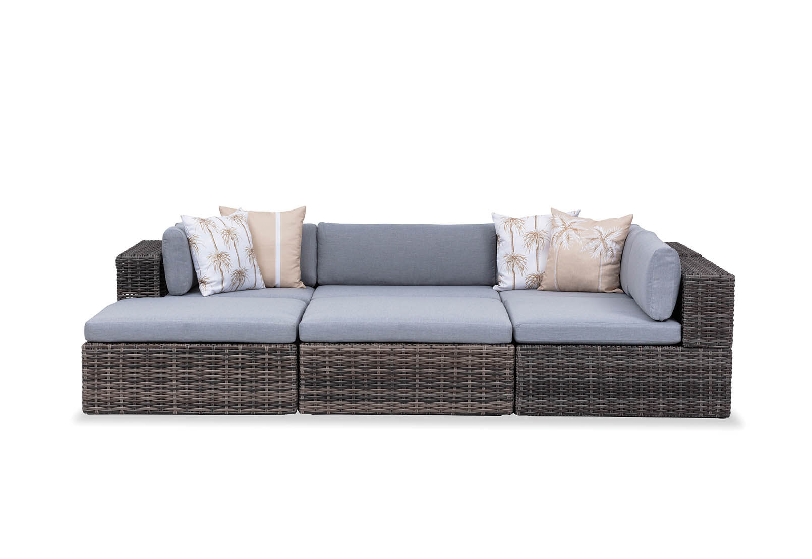 VALENTIA - 6 Piece Outdoor Modular Lounge Setting VALENTIA