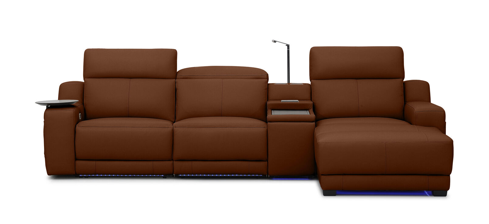 CASSIUS MK2 LEATHER - 3 Seater RHF Chaise CASSIUS MK2 LEATHER