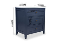 ROBERTSON - 3 Drawer Bedside ROBERTSON