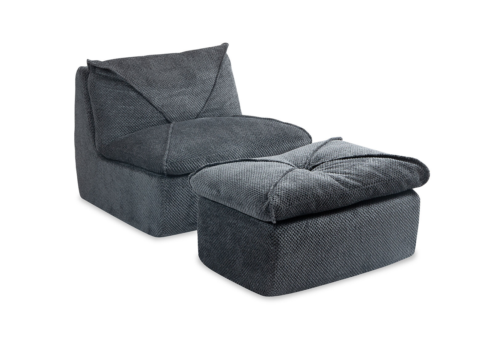 BRADLEY - Accent Chair and Ottoman BRADLEY