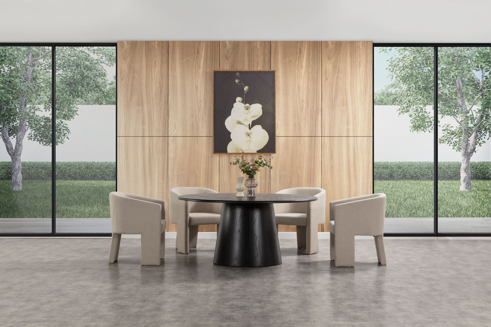 THANOS - 7 Piece Dining Suite with Alicante Dining Chairs. THANOS