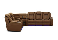 SENTINAL MK2 LEATHER - 5 Piece Corner with RHF 3 Seater SENTINAL MK2 LEATHER