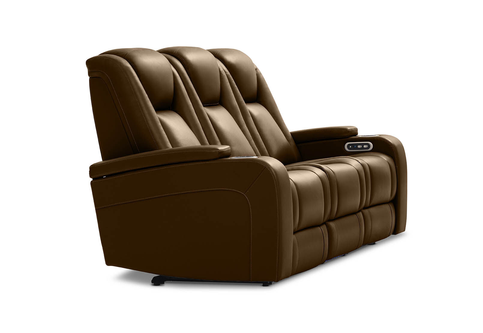 SENTINAL MK2 LEATHER - 3 Seater with 2 Electric Recliners SENTINAL MK2 LEATHER