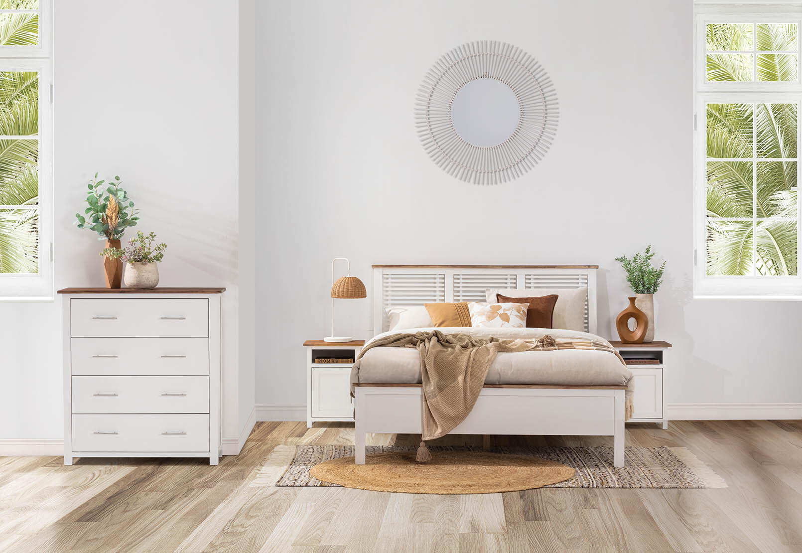 SANTO ANDRE - Right Hand Side Hinge Bedside SANTO ANDRE