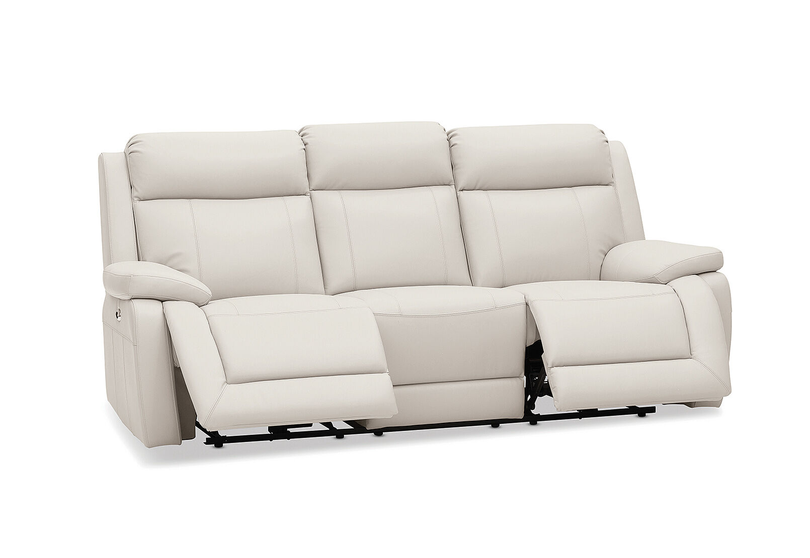 SAN MARCO - Leather 3 Seater Recliner Lounge SAN MARCO