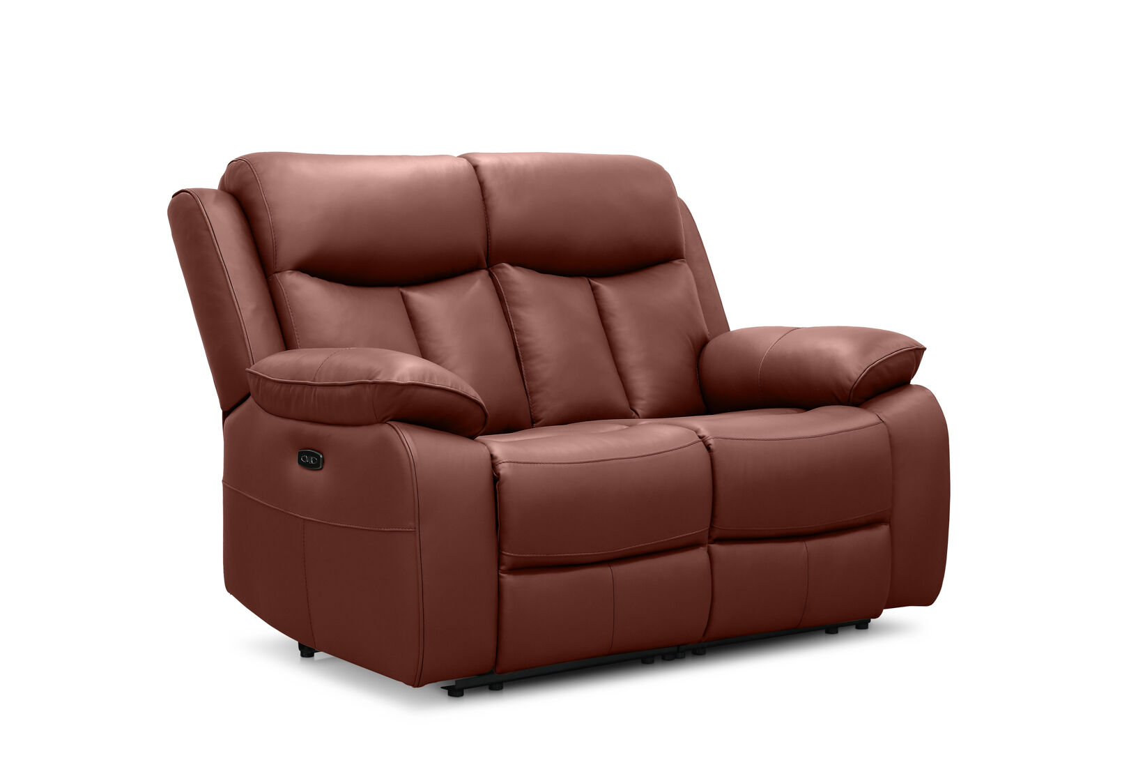 DACIA LEATHER - 2 Seater Sofa with inbuilt Electric Recliners DACIA LEATHER