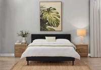 MURTEN - Charcoal Queen Bed MURTEN